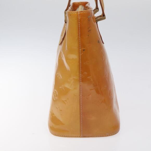 LOUIS VUITTON Monogram Vernis Houston Hand Bag Beige M91004 - Picture 4 of 13